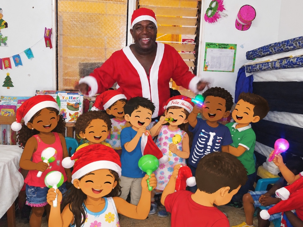 Un Regalo por una Sonrisa - Novena de Navidad en Serranía, Apartadó